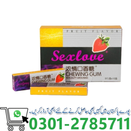 SexLove Fruit Flavor Chewing Gum In Pakistan 0301 2785711 Sex Love