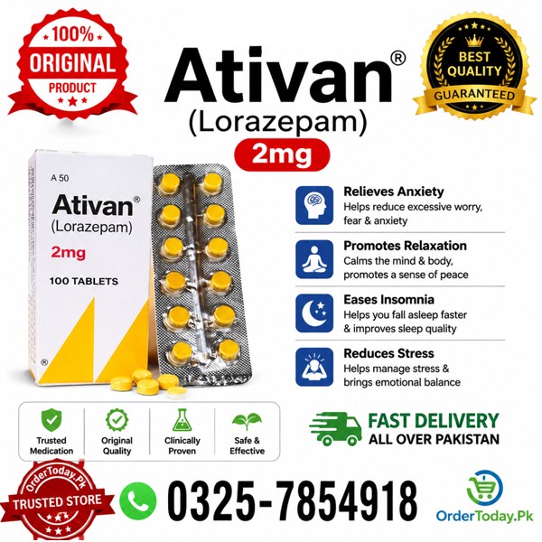 Ativan Tablets Price in Multan