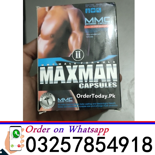 Maxman Capsules Price In Lahore