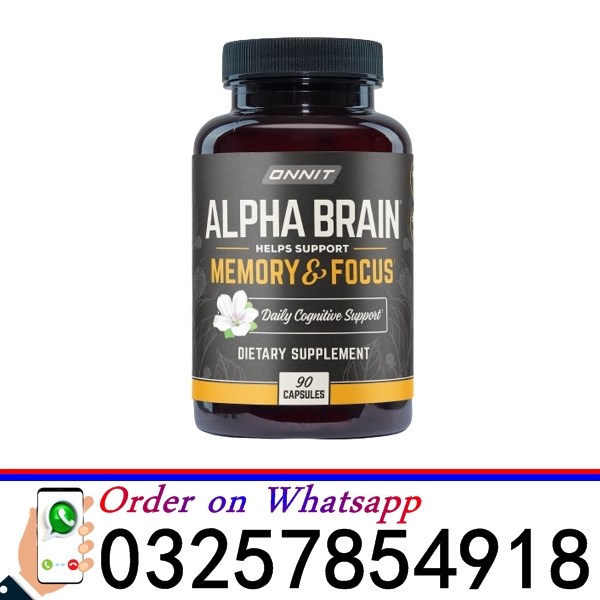 Alpha Brain Supplement in Pakistan