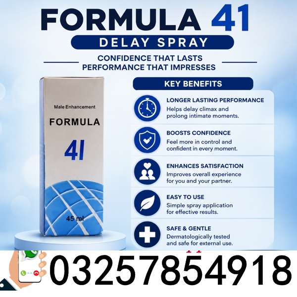 Formula 41 Delay Spray Price in Lahore