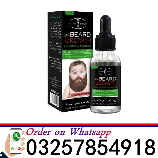 Aichun Beauty Beard Growth Oil in Pakistan