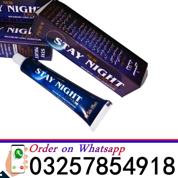Stay Night Delay Cream in Pakistan