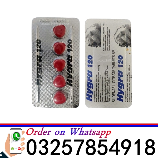 Hygra 120 Sildenafil Citrate Tablets in Pakistan
