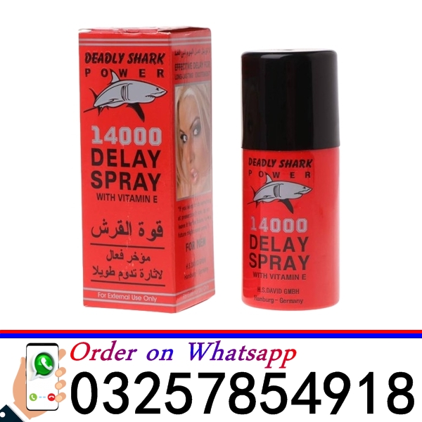 Deadly Shark Power 14000 Delay Spray in Pakistan