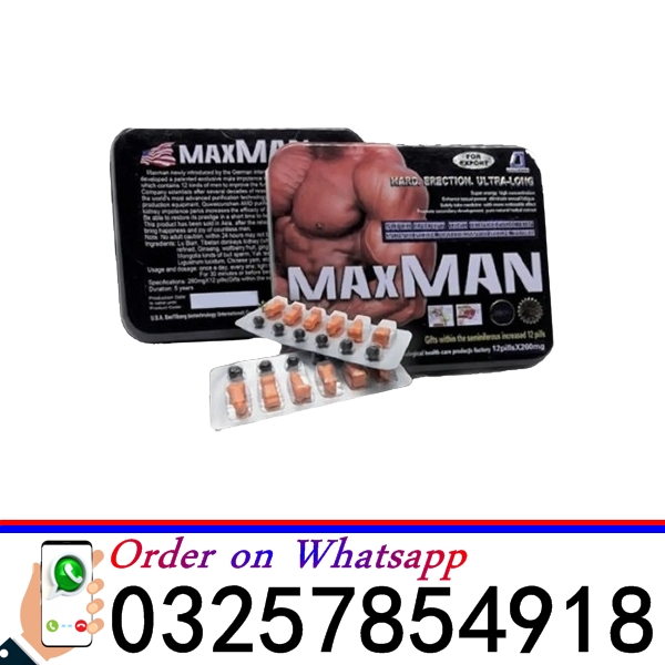 Maxman Male Sexual Tablets in Pakistan
