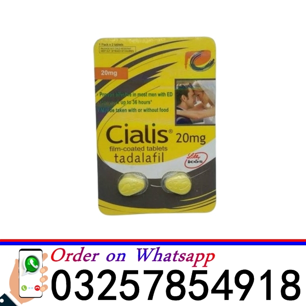 Cialis 20MG 2 Tablets in Pakistan