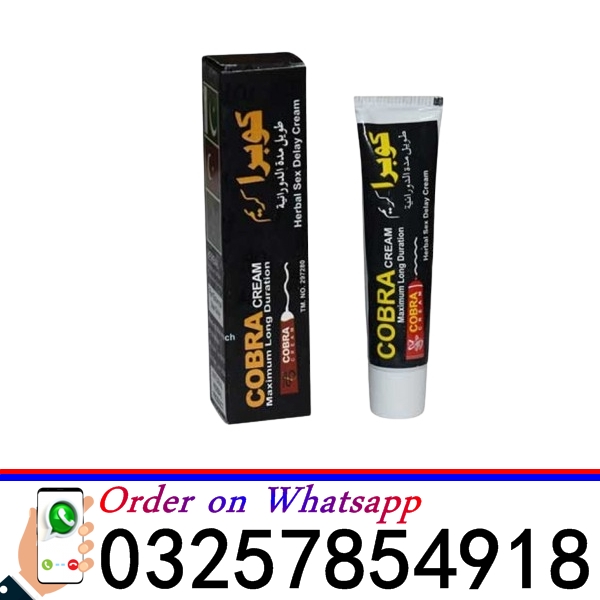 Cobra Delay Cream in Pakistan