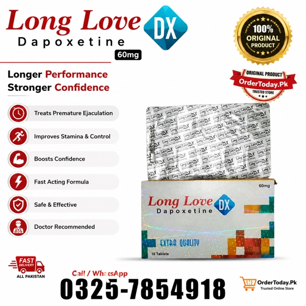 Long Love Dapoxetine Tablets in Karachi