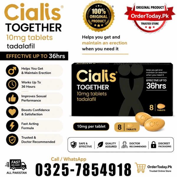 Cialis Together Tadalafil 10mg Tablets Price in Lahore
