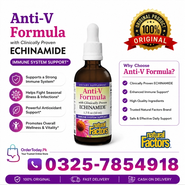 Natural Factors Anti-V Formula Liquid Echinamide in Peshawar