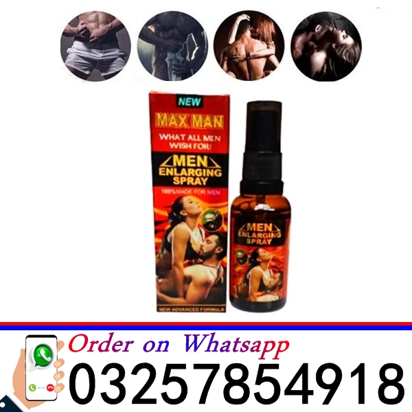 Maxman Men Enlarging Delay Spray in Pakistan