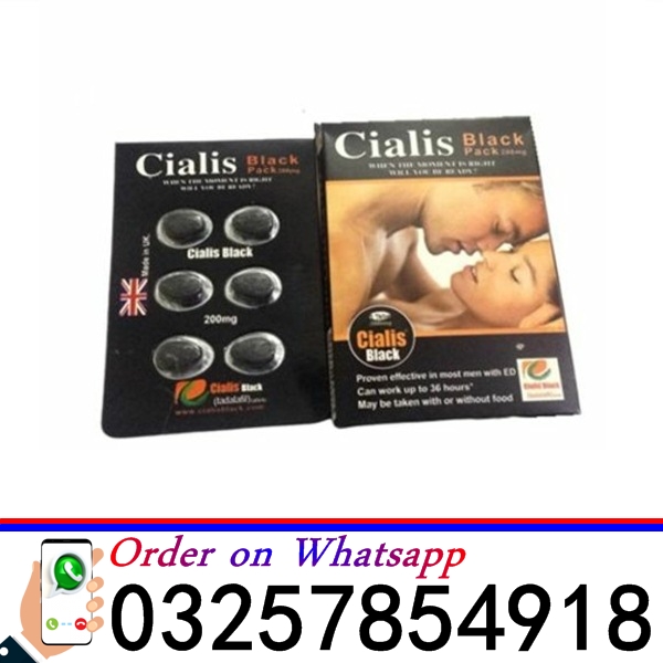 Cialis Black 200mg Tablets in Pakistan