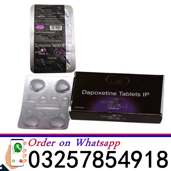 Long Drive Dapoxetine Tablets in Pakistan 