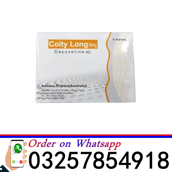 Coity Long Dapoxetine Tablets in Pakistan
