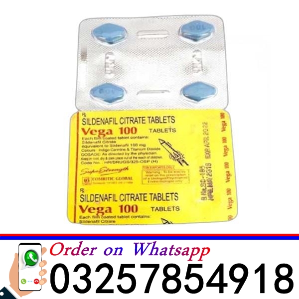 Vega 100mg Tablets Price in Pakistan