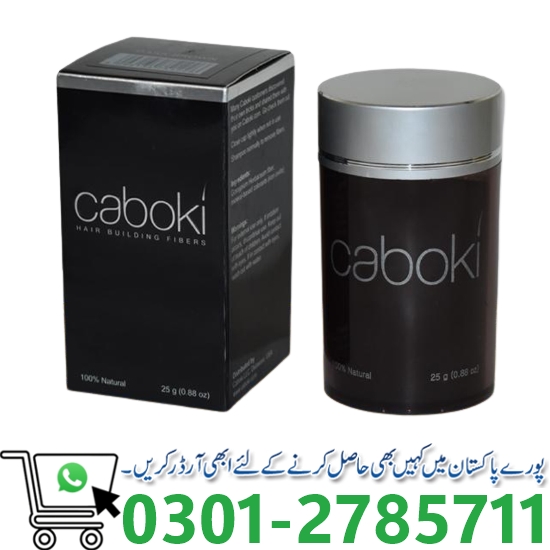 Caboki Hair Building Fibers in Pakistan