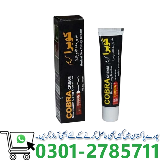 Cobra Delay Cream in Pakistan