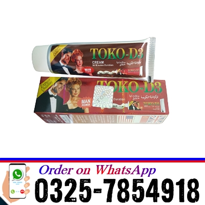 Toko-D3 Delay Cream Buy in Pakistan