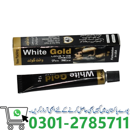 White Gold Delay Cream in Pakistan